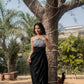 Pure - Black & Grey One Shoulder Dress