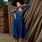 Jhankar - Blue Jacket with Maxi Dress