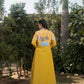 Rosehips - Yellow Embroidered Maxi Dress