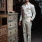 Ahmad - Off White Giza Cotton Shirt for Men's