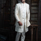 Nameen - Off White Blazer with Kurta with Pant