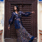 Neelvarn - Blue Gharara Set