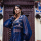 Neelvarn - Blue Gharara Set